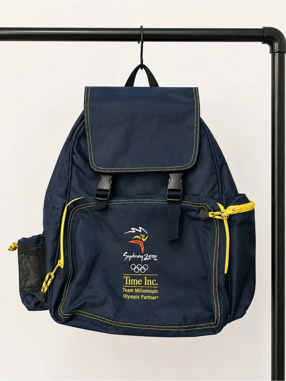 Vintage Sydney 2000 Olympics Time Inc Team Millennium Backpack Y2K